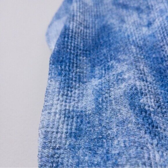 NWT Good American Always Fits One Piece Swimsuit 3/4 Indigo Tie Dye L/XL Stretch - Picture 6 of 9